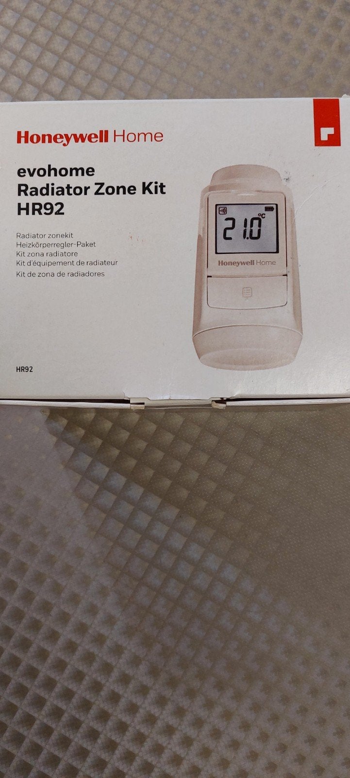 Honywell home radiator zone kit HR 92, Enlèvement