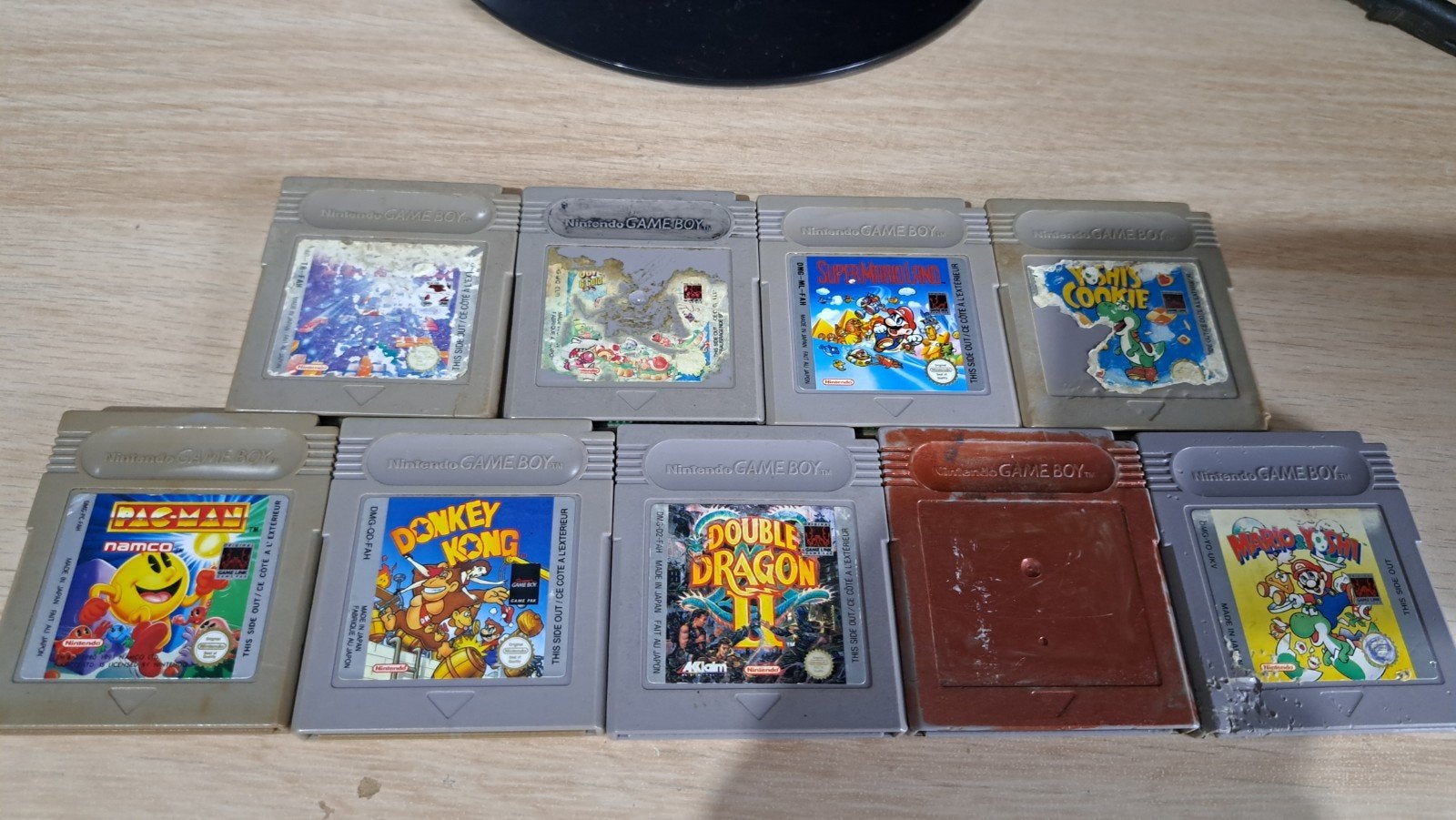 Originele Nintendo Gameboy-spellen Mario Pac Man Street Figh, Ophalen of Verzenden, Gebruikt