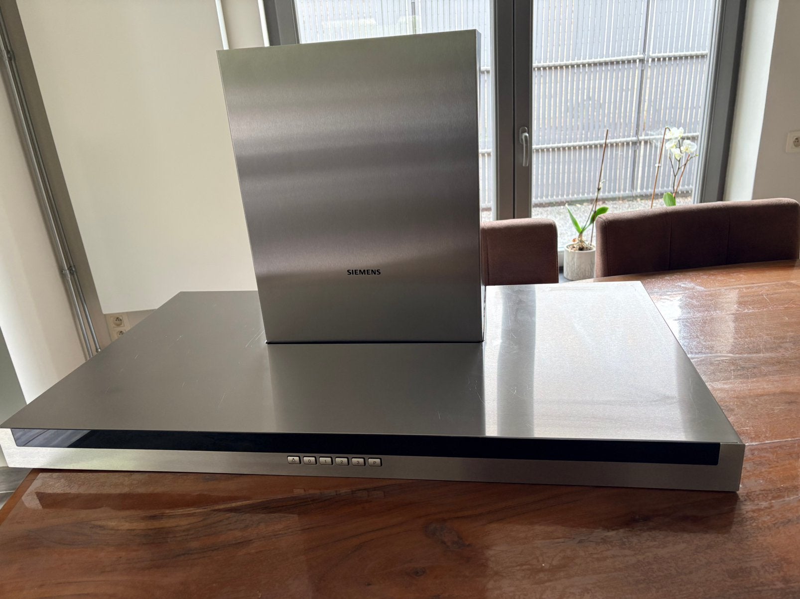 Hotte Siemens 90cm, Elektronische apparatuur, Afzuigkappen, Ophalen, Zo goed als nieuw