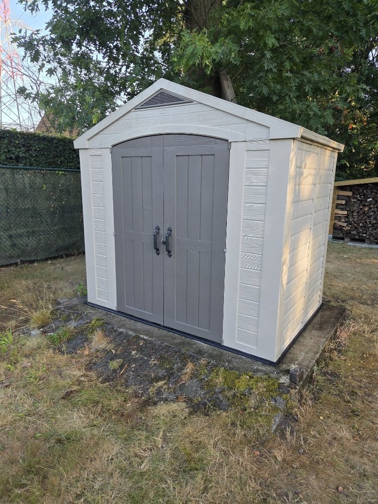 Tuinhuis, Ophalen, Kunststof, Gebruikt, Tuinhuis