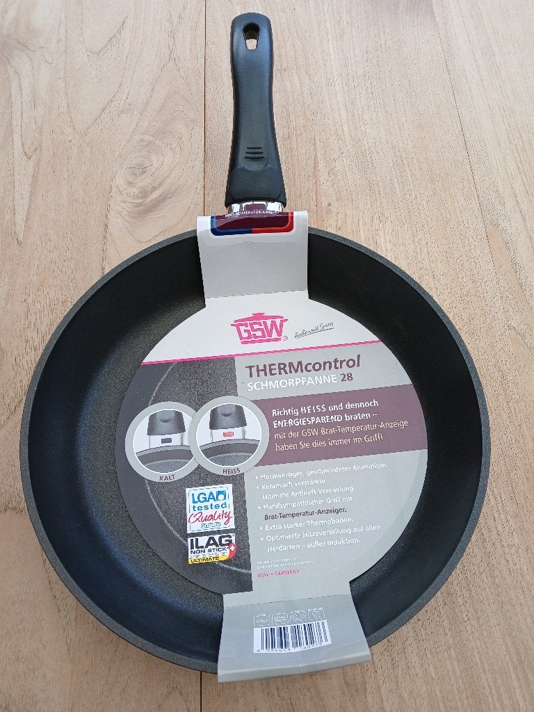 Braadpan, Ophalen, Keramische plaat, Koekenpan of Braadpan, Nieuw