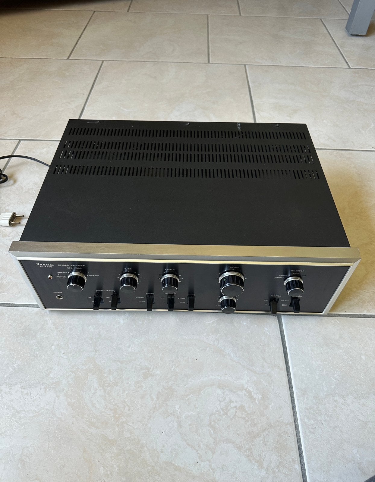 Sansui AU‑6500 Vintage Stereo Versterker – Uitstekende Staat, Audio, Tv en Foto, Stereoketens, Zo goed als nieuw, Ophalen