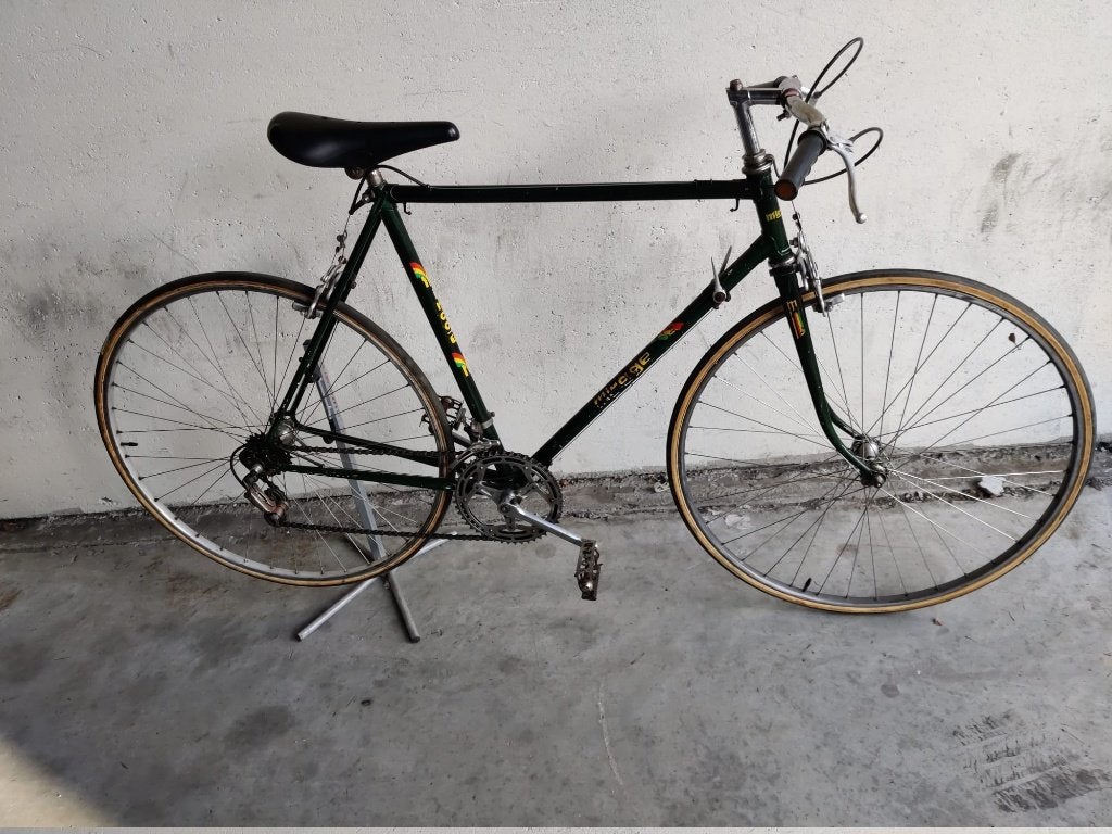 Koersfiets recht stuur, Fietsen en Brommers, 28 inch, Gebruikt, 57 tot 61 cm, Ophalen