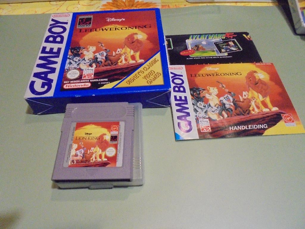 Game Boy Disney's De Leeuwekoning (CIB), Envoi, Utilisé, Aventure et Action