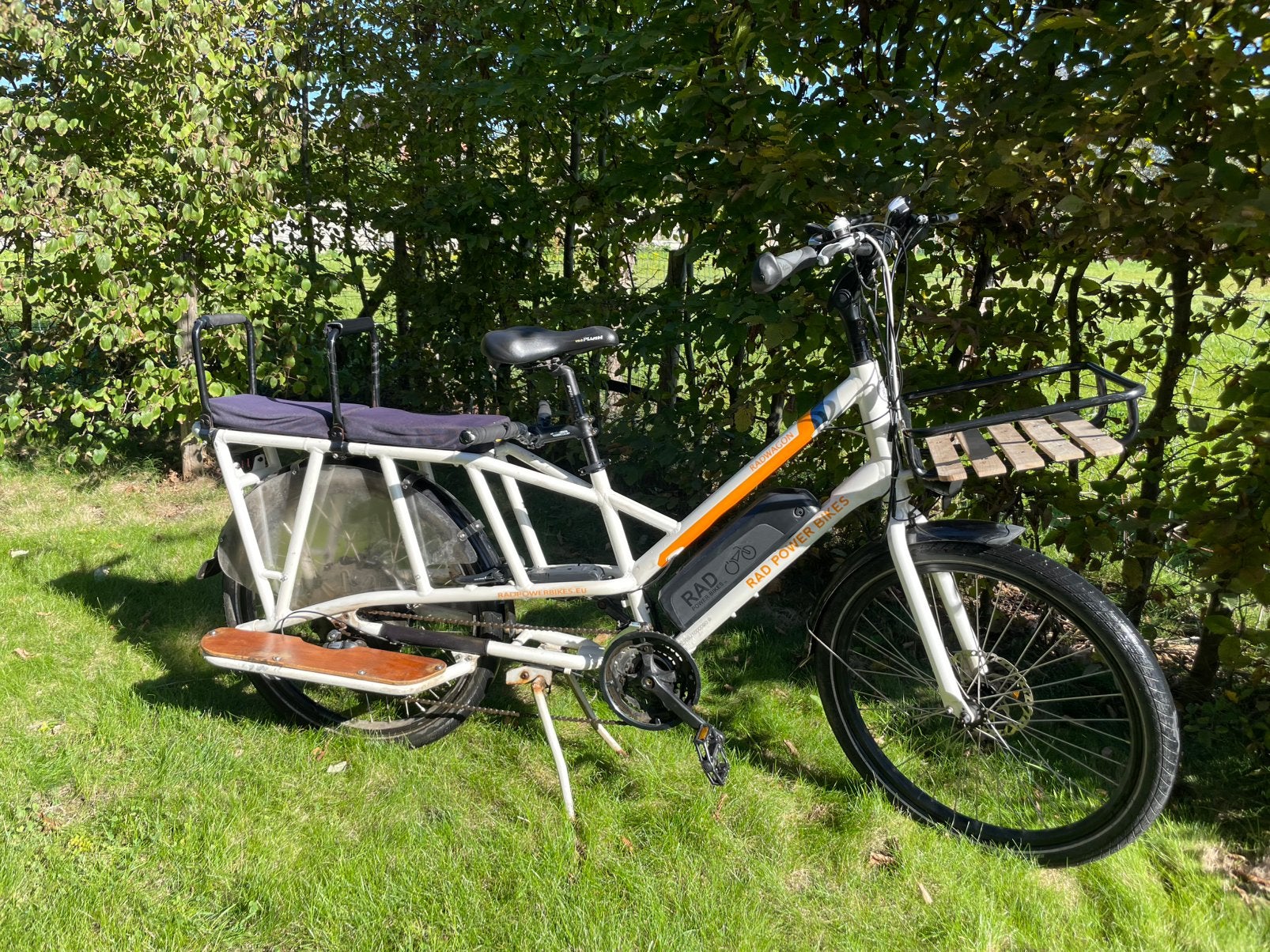 Longtail Radwagon speed pedelec cargo bike, Enlèvement, Utilisé