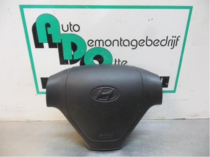Airbag gauche (volant) d'un Hyundai Getz (Getz 03-), -, 3 mois de garantie, Utilisé, Hyundai