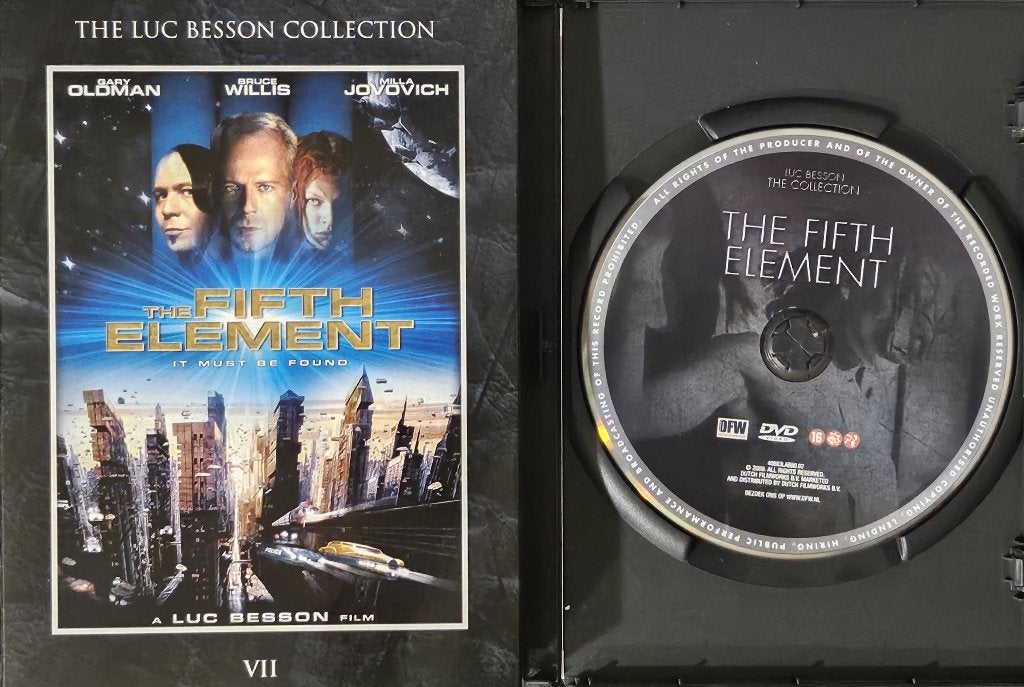 The Fifth Element (1997) Slip Case, Cd's en Dvd's, Dvd's | Science Fiction en Fantasy, Engels, Nederlands, Actie, Ophalen of Verzenden