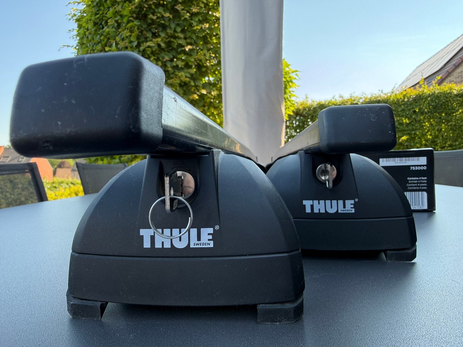 Bagagedrager Thule 753, Auto diversen, Dakdragers, Ophalen, Gebruikt