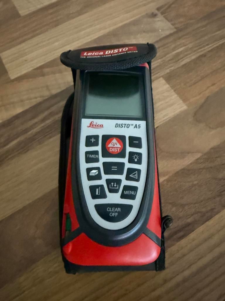 Leica disto A5, Ophalen, Zo goed als nieuw