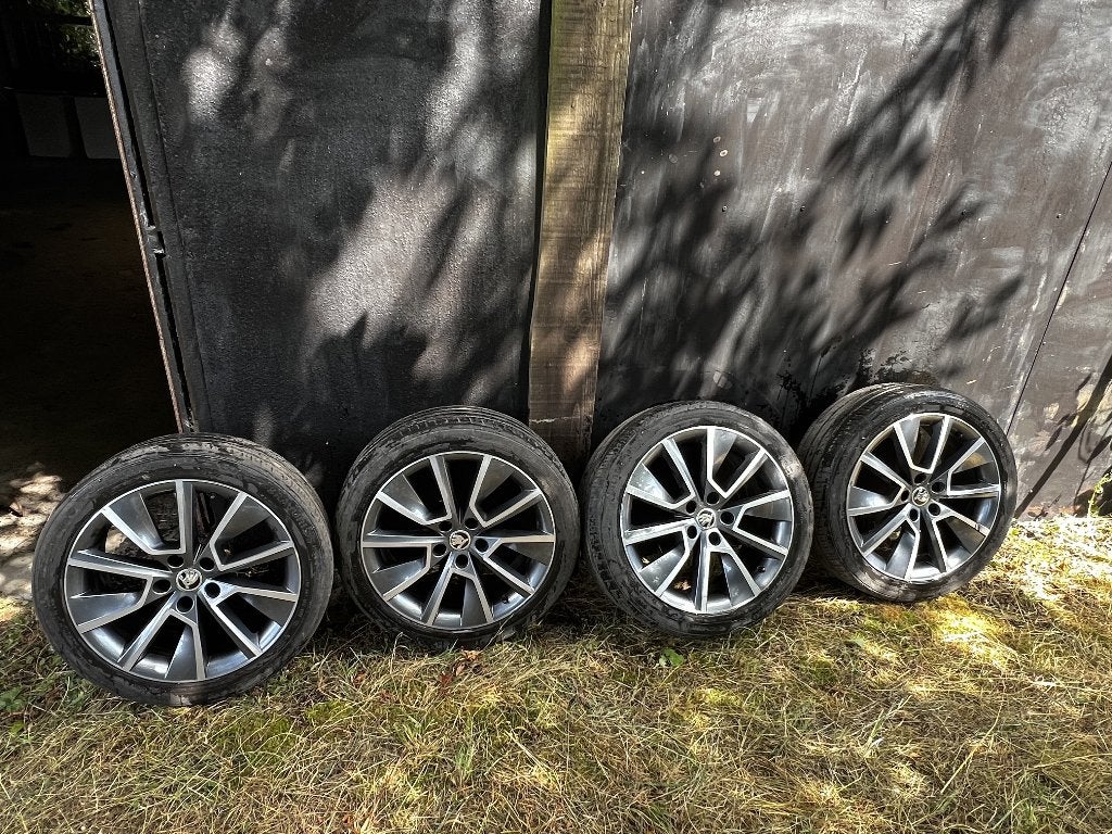 Jantes 18pouces Skoda Octavia, Enlèvement, Utilisé, 18 pouces, Jante(s)
