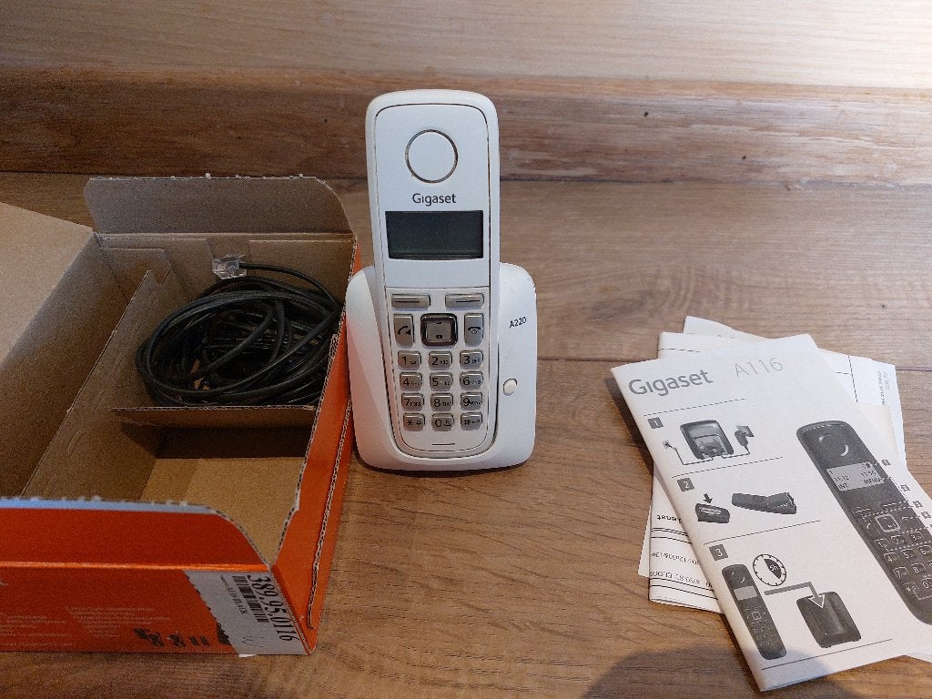 Vaste telefoon, Ophalen, Gebruikt, 1 handset