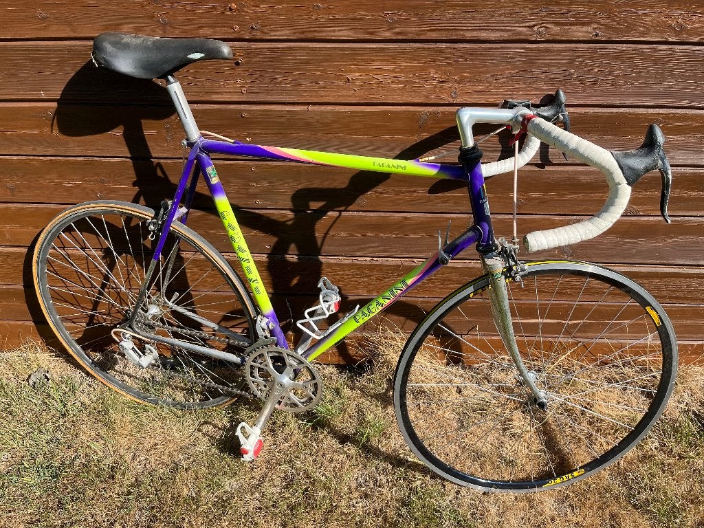 Stalen koersfiets maat 58, Fietsen en Brommers, 28 inch, Gebruikt, Velgrem, 57 tot 61 cm