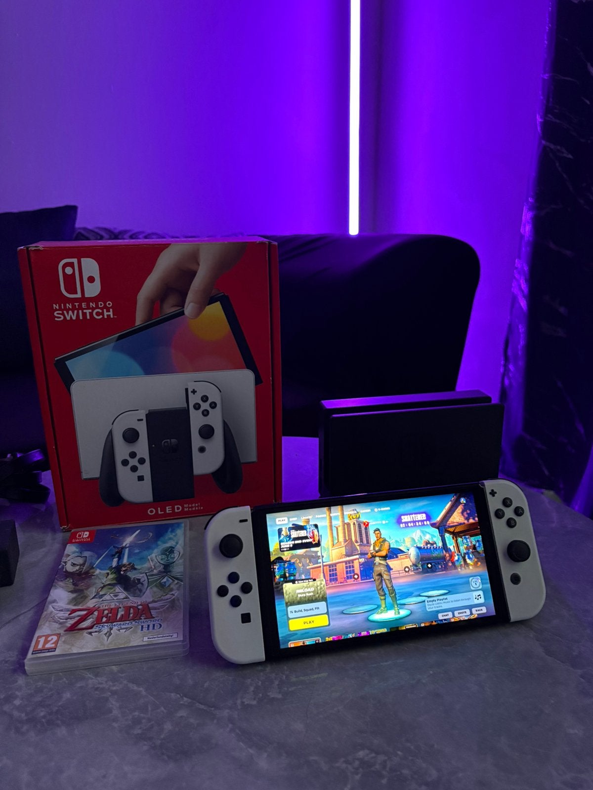 Nitendo Switch Oled, Ophalen, Zo goed als nieuw, Switch OLED