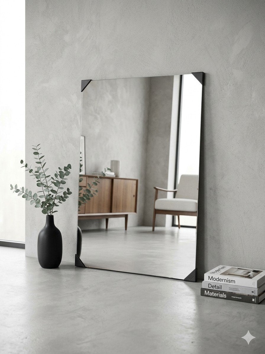 Miroir Mural Premium – Format Rectangulaire 80x70 cm (6pcs)