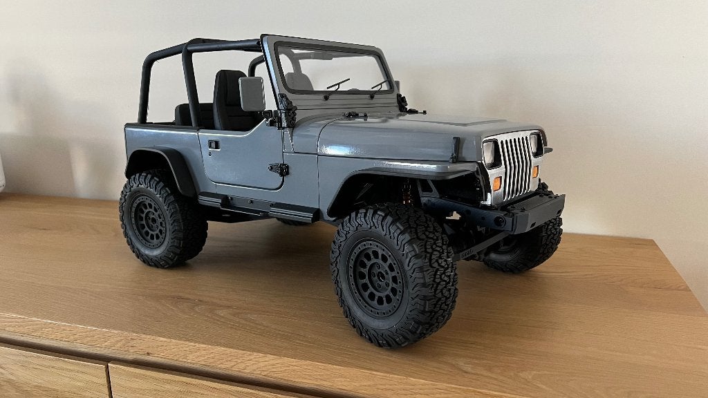 RC jeep Wrangler Moab 3d geprint, Enlèvement ou Envoi, Neuf, Voiture