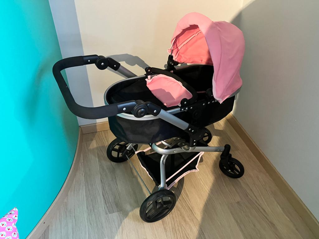 Poppenwagen, Kinderen en Baby's, Speelgoed | Poppen, Ophalen, Zo goed als nieuw