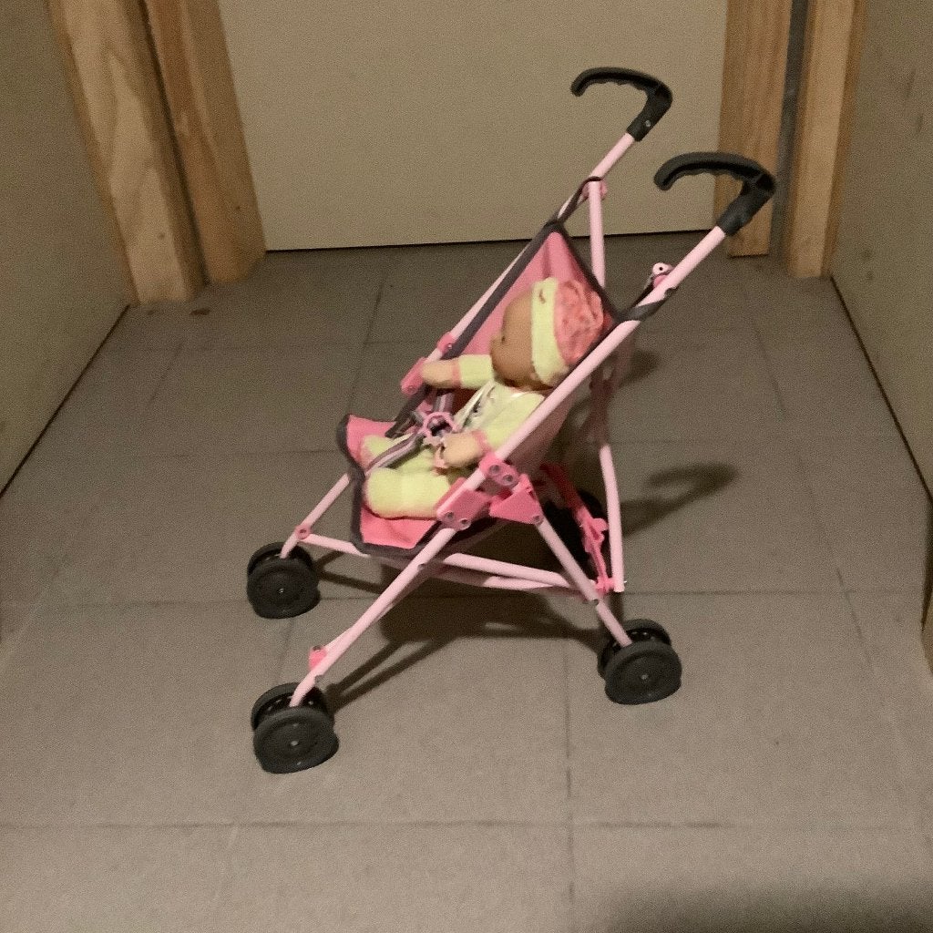 Poppenwagen baby Born, Kinderen en Baby's, Ophalen, Zo goed als nieuw, Babypop