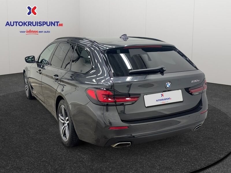 BMW Série 5 530e AUT, Autos, Cuir, Capteur de stationnement, 135 kW, 1770 kg