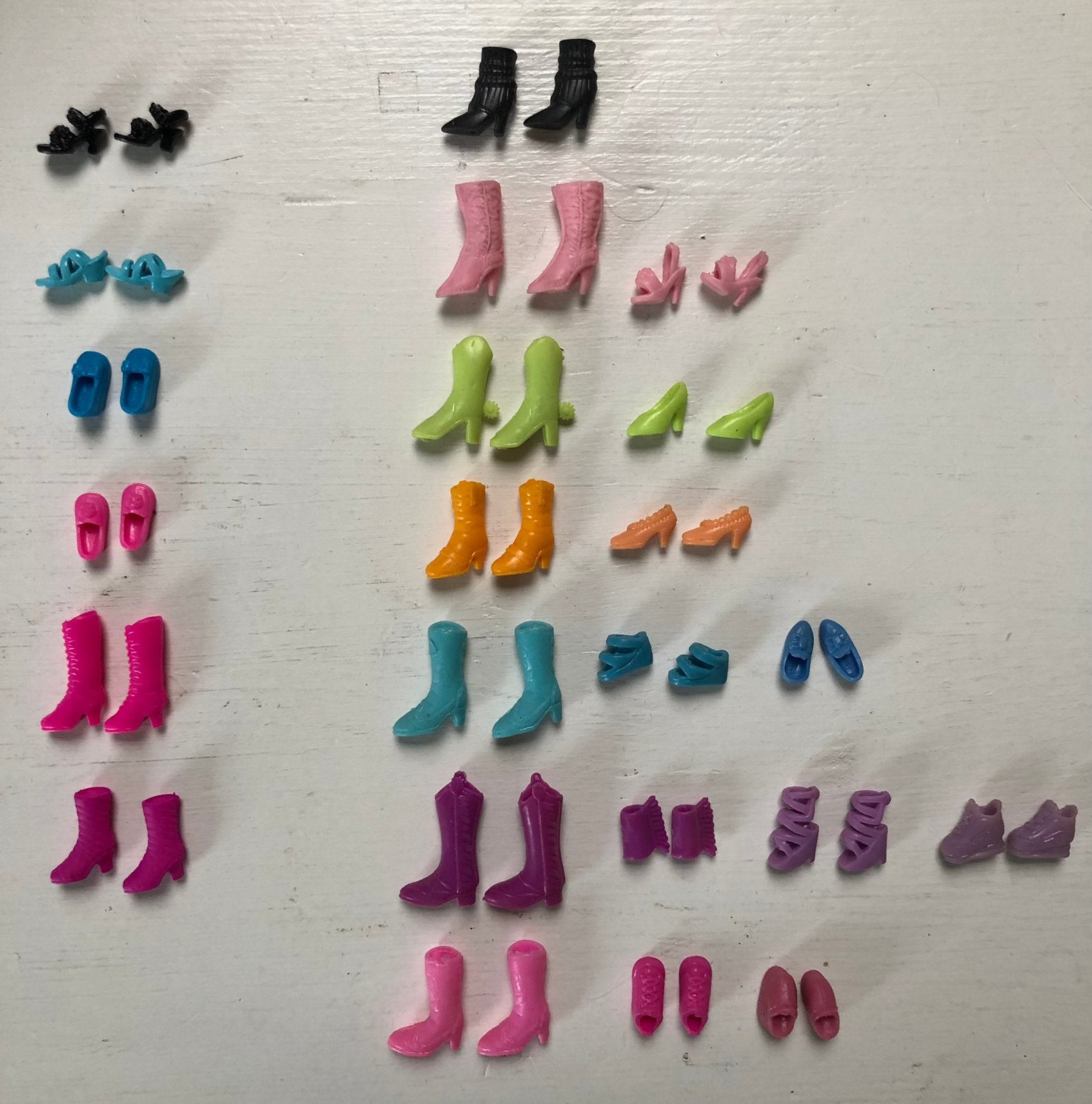 Polly Pocket schoenen laarzen sandalen, Ophalen of Verzenden, Gebruikt