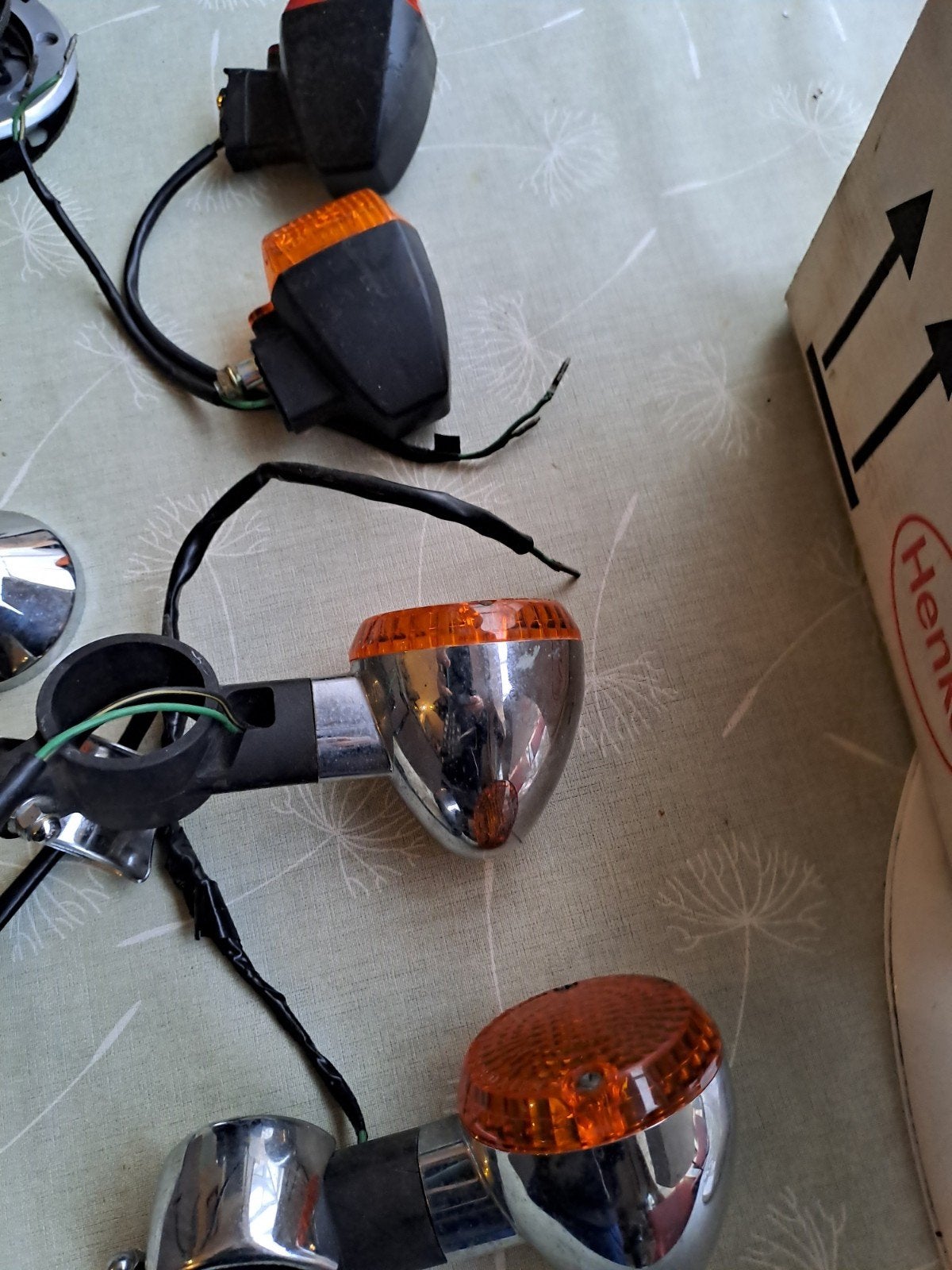 Pinkers 4 stuks te koop, Motoren, Ophalen
