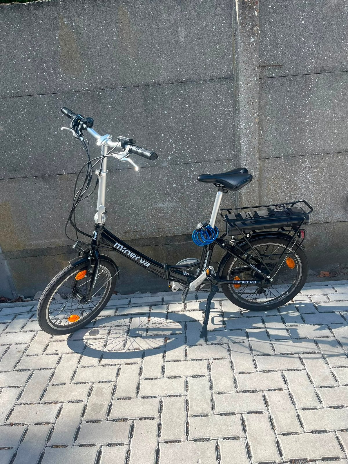 mooie Minerva Voyager elektrische vouwfiets., Fietsen en Brommers, Elektrische fietsen, Ophalen, Zo goed als nieuw
