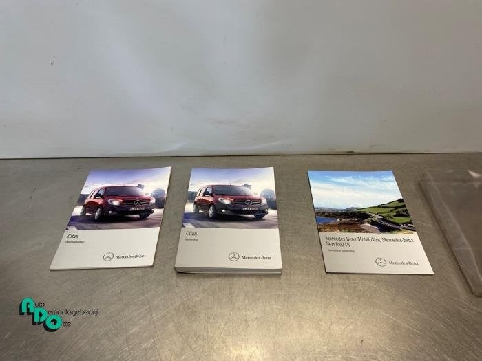 Livret d'instructions d'un Mercedes Citan (Citan 12-), 3 mois de garantie, Utilisé, -, -