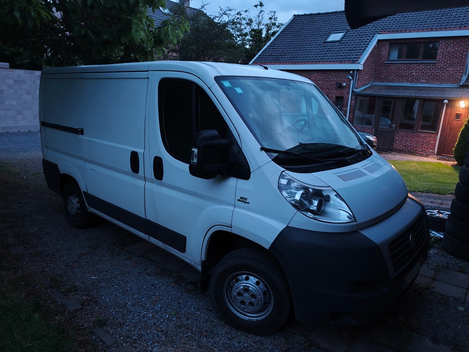 Fiat ducato L1H1 2.0L, Auto's, Fiat, Euro 5, Wit, Grijs, Particulier