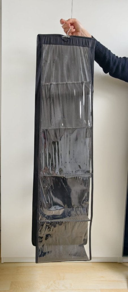 ORGANISATEUR SUSPENDU pour armoire/dressing noir, Enlèvement, Neuf, Noir, Autres matériaux