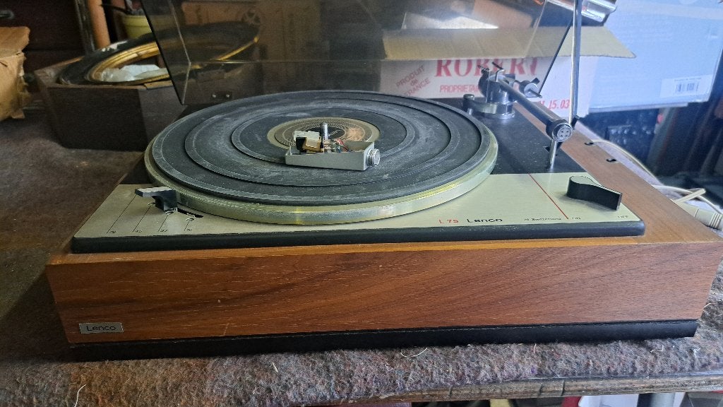 platenspeler l 75 LENCO, TV, Hi-fi & Vidéo, Chaîne Hi-fi, Enlèvement ou Envoi, Utilisé, Autres marques