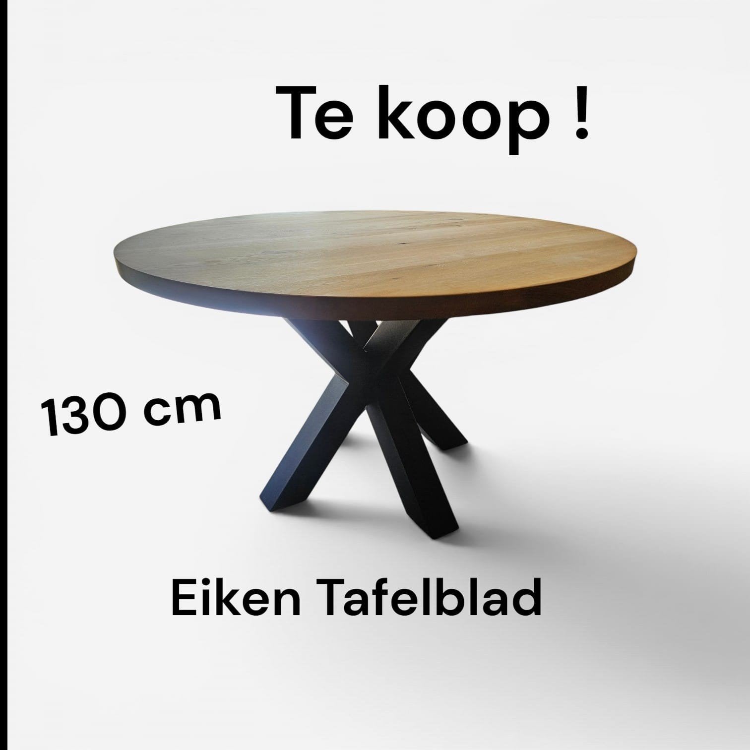 Tafel rond eik, Ophalen, Rond