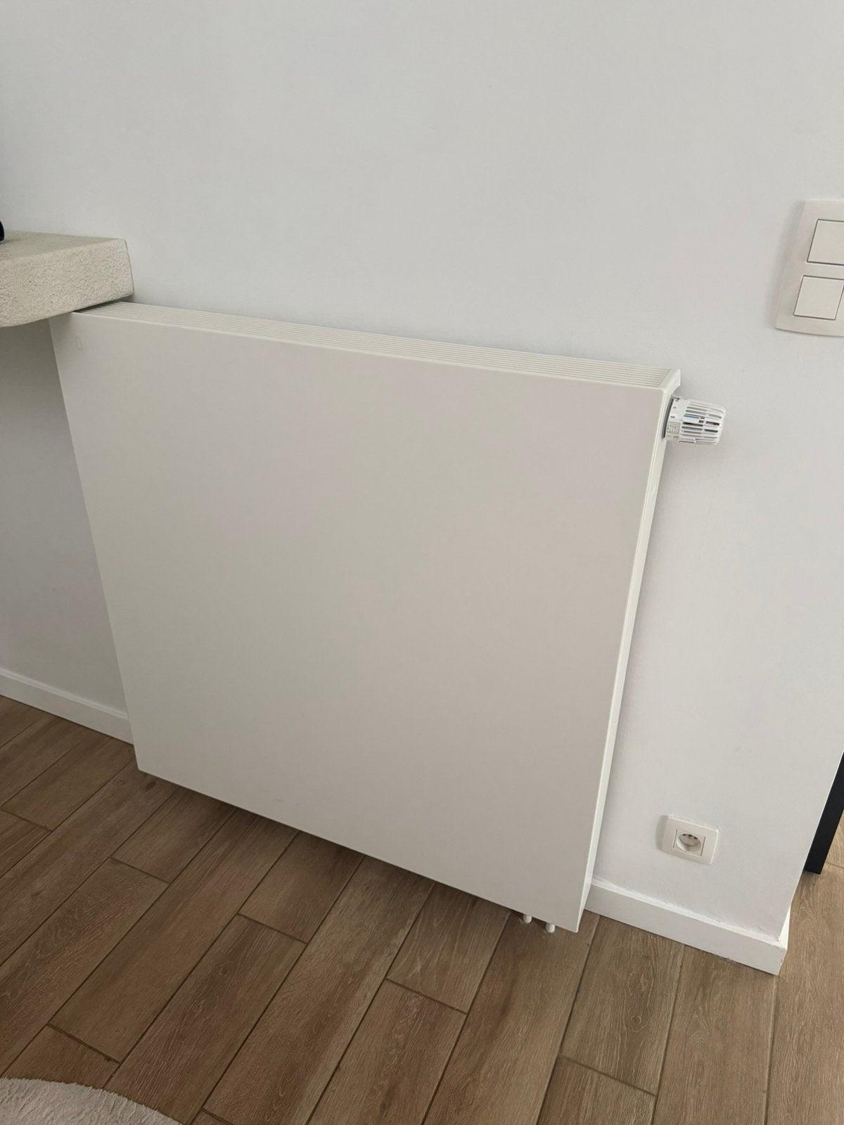 overkapping radiator 2x wit, Doe-het-zelf en Bouw, Verwarming en Radiatoren, Ophalen, Zo goed als nieuw, Radiator