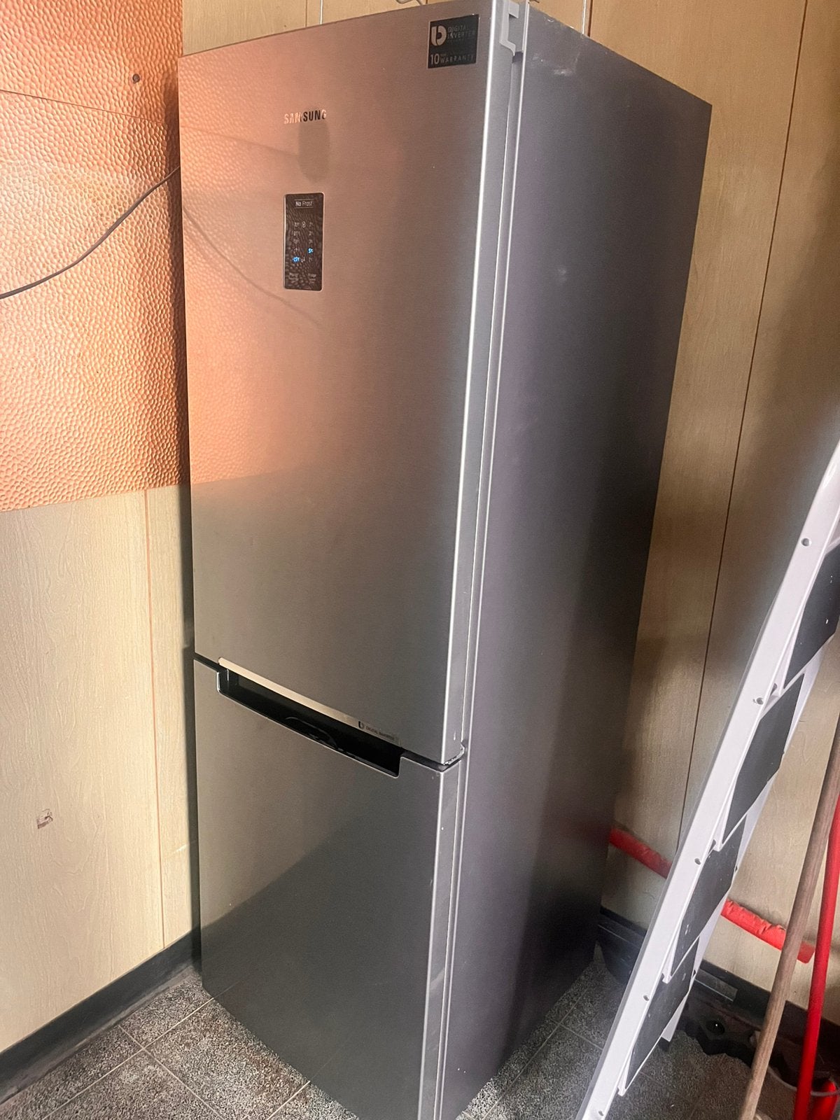 Samsung koelkast met vriesvak, Ophalen, Gebruikt, 200 liter of meer, 160 cm of meer