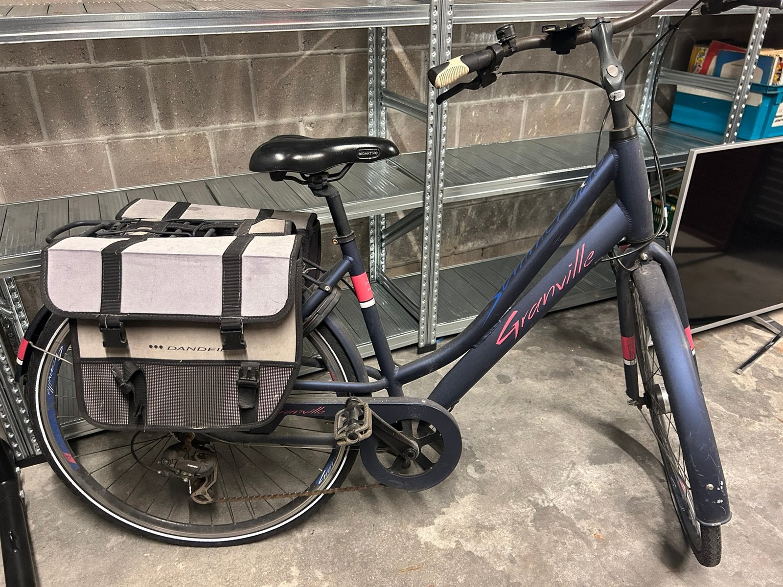Fiets grandville met zakken, Ophalen, Gebruikt, Overige merken
