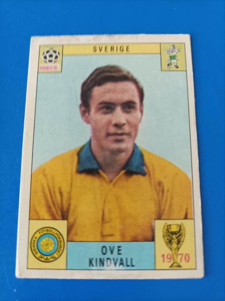 Panini Mexico 70 Suède À propos de Kindvall, Collections, Enlèvement ou Envoi
