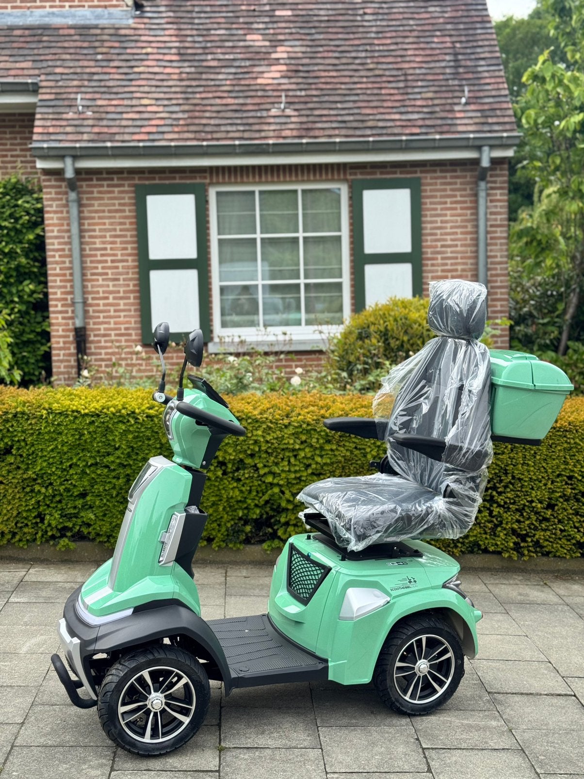 Nieuw Scootmobiel Falcon 20km/u met uitneembare lithium accu, Diversen, Rolstoelen, Ophalen of Verzenden, Inklapbaar, Nieuw, Elektrische rolstoel
