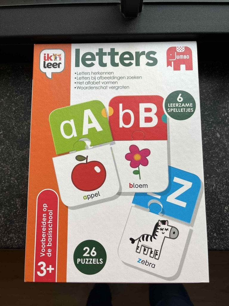 JUMBO ik leer letters, Kinderen en Baby's, Speelgoed | Educatief en Creatief, Ophalen, Nieuw, Taal en Lezen