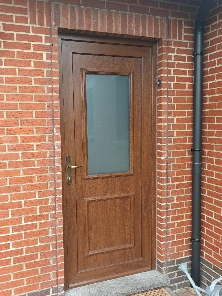 Porte PVC Kommerling, Bricolage & Construction, Châssis & Portes coulissantes, Enlèvement, Utilisé