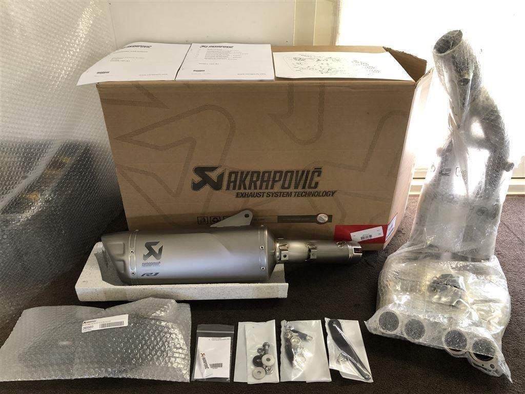 Akrapovic Evolution uitlaatsysteem YZF-R1 YZFR1 R1 2015-2022, Motoren, Onderdelen | Yamaha, Ophalen of Verzenden, Nieuw