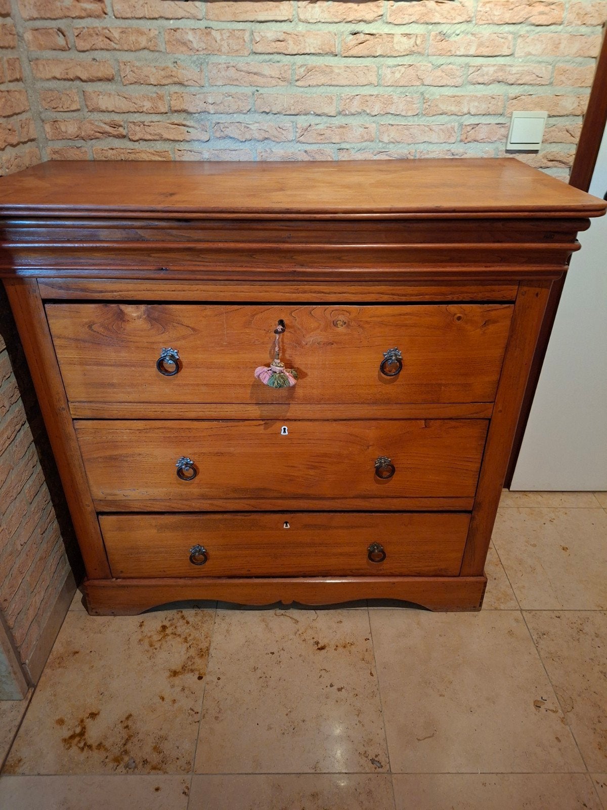 Ladenkast vintage, Ophalen