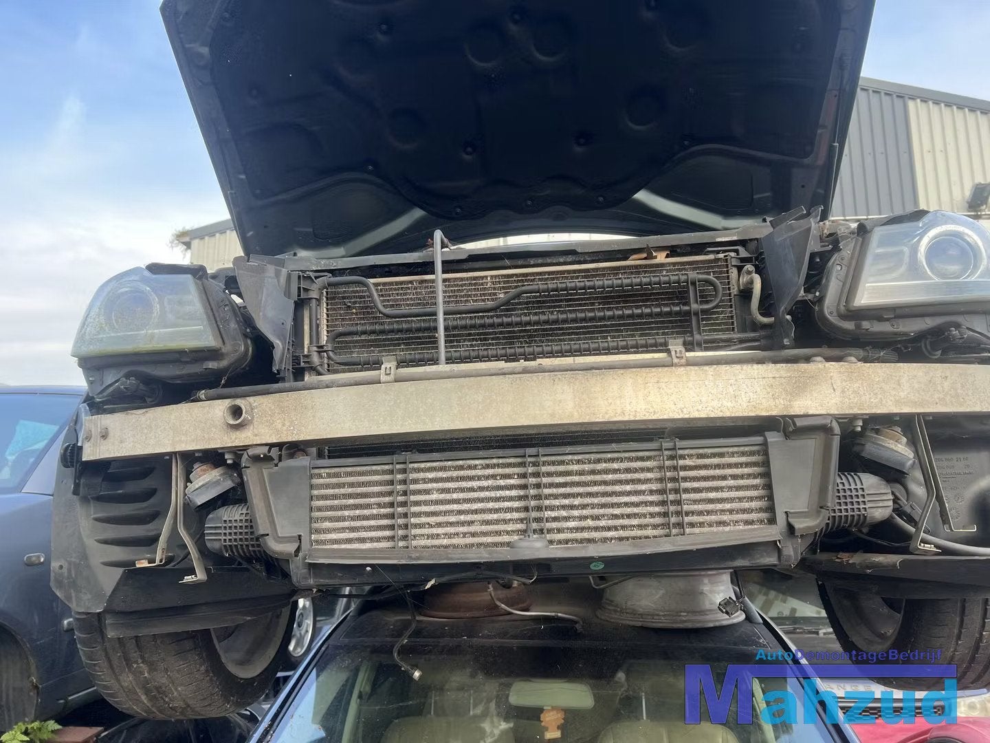 MERCEDES W204 S204 2.2 voorfront front koelerpakket 2011-201, Gebruikt, Mercedes-Benz AG, Voor, Mercedes-Benz