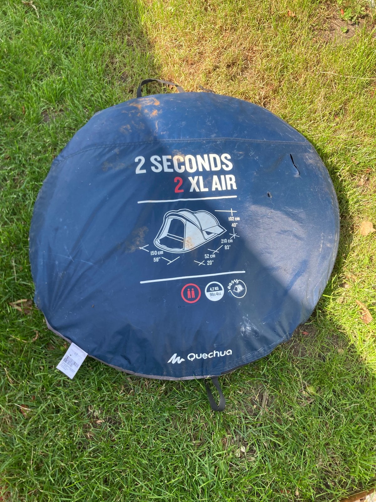 Tent, Ophalen, Gebruikt