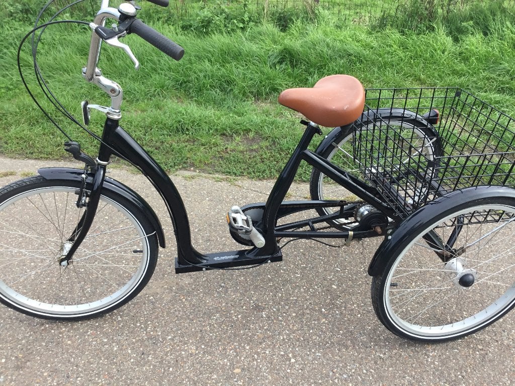 Driewielerfiets, Ophalen