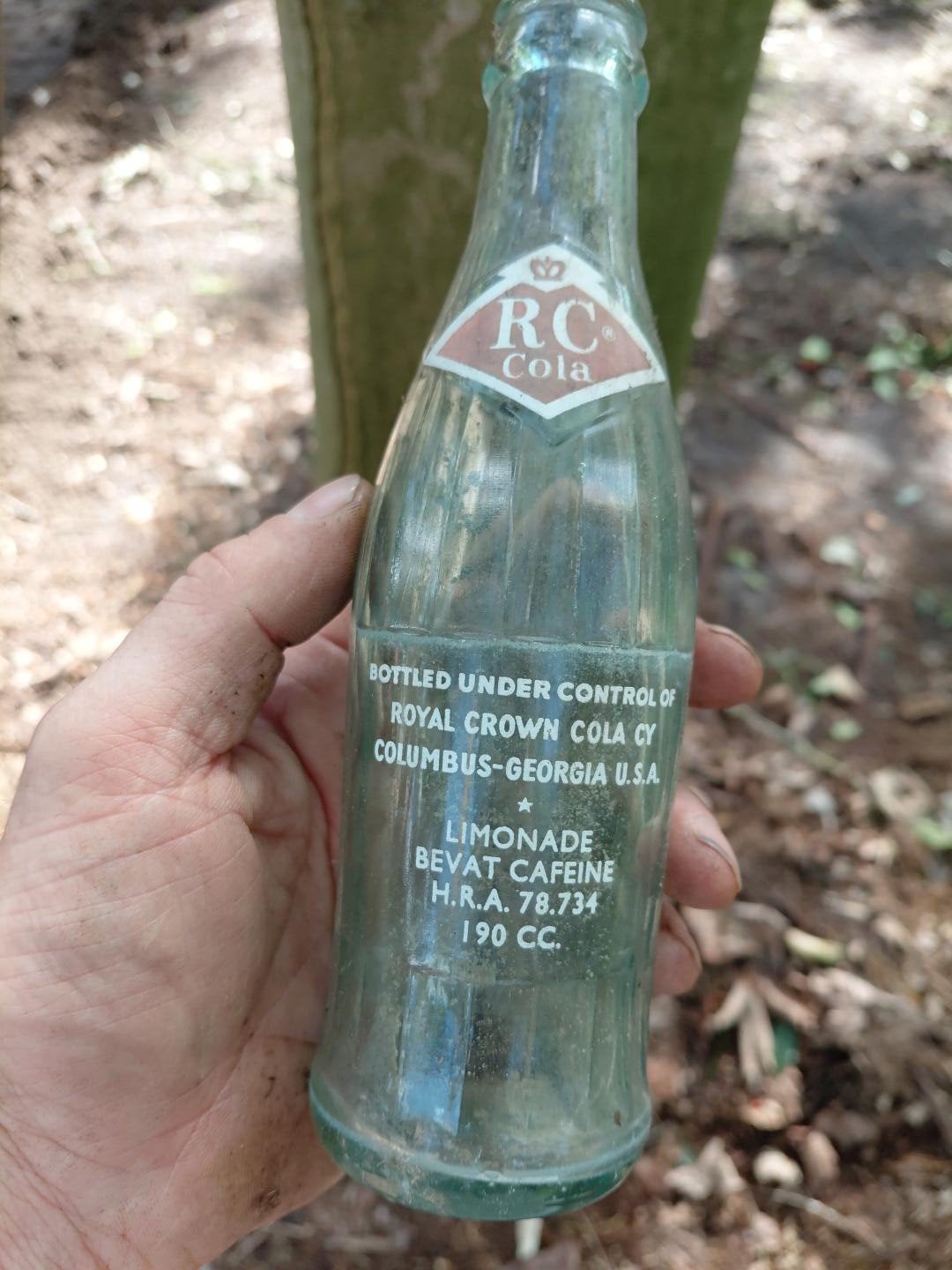 oud cola flesje, Verzamelen, Ophalen
