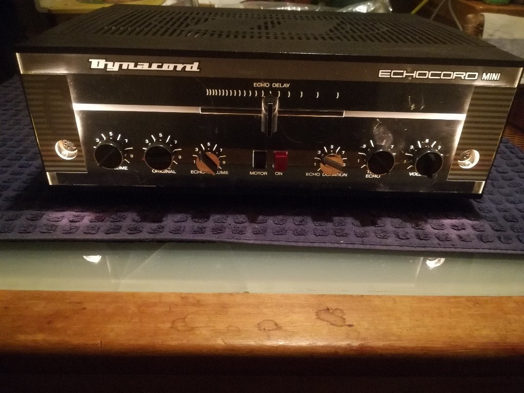 Dynacord Echocord Mini, Audio, Tv en Foto, Ophalen of Verzenden, Zo goed als nieuw, Audio