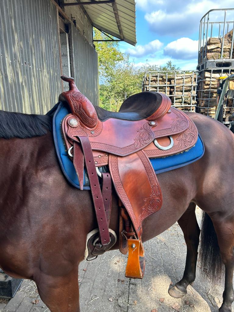 Ranchman westernzadel te koop, Dieren en Toebehoren, Ophalen, Gebruikt
