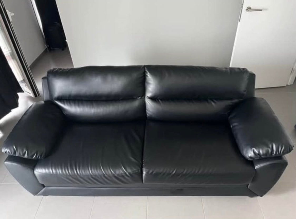 Fauteuil similicuir Manoa Environ (200x90cm), Maison & Meubles, Enlèvement, Comme neuf