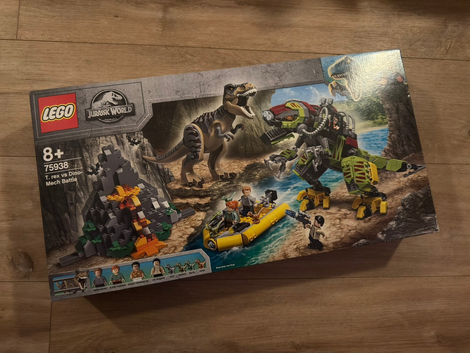 Lego 75938 T. rex vs Dino-Mech Battle, Jurassic World, Lego, Nieuw, Ophalen of Verzenden