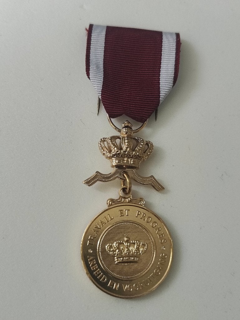 Gouden Medaille van de Belgische Kroonorde, Ophalen of Verzenden