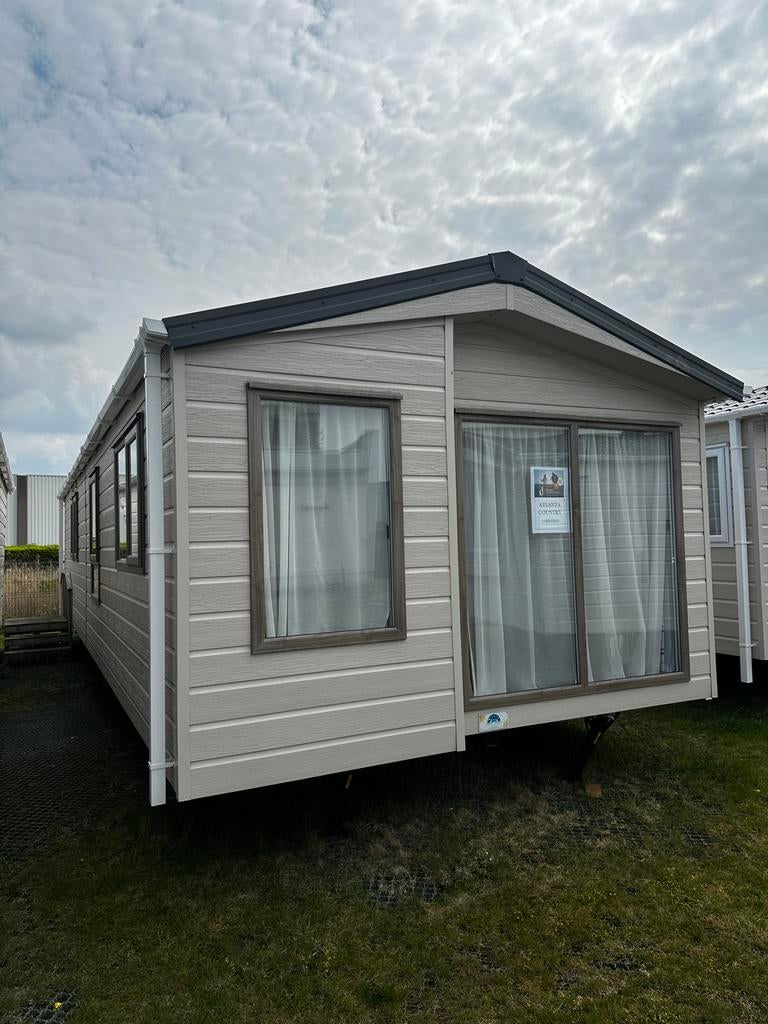 STOCK !!! ATLANTA COUNTRY 1100x370/2 - COMFORT VAN EEN HUIS, Caravans en Kamperen, Stacaravans, Tot en met 6