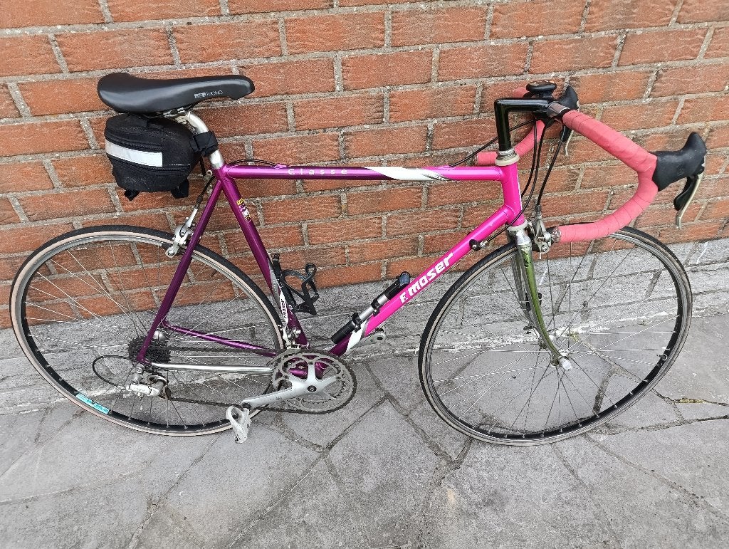 Vélo de course Moser, 10 à 15 vitesses, Frein sur jante, 49 à 53 cm, Enlèvement